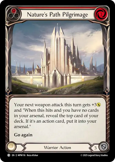 Nature's Path Pilgrimage (Red) [MPW116] (Master Pack Warrior)