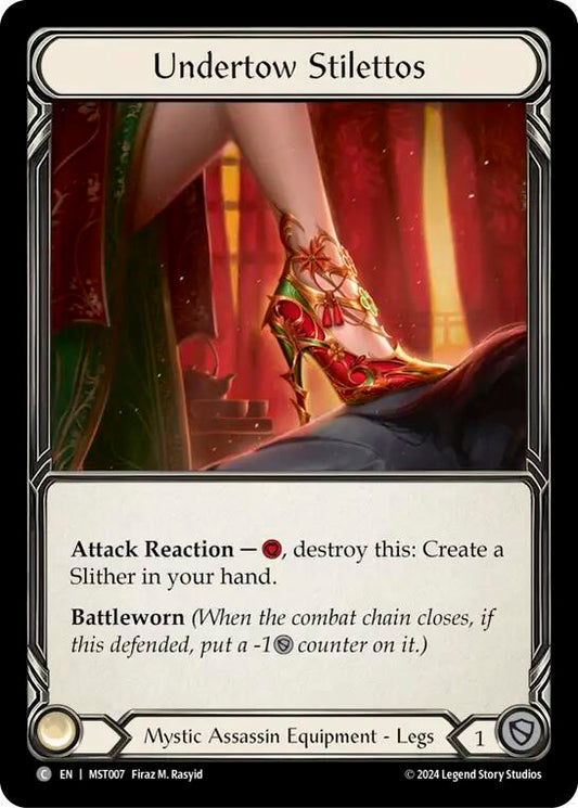 Undertow Stilettos [MST007] (Part the Mistveil) Cold Foil