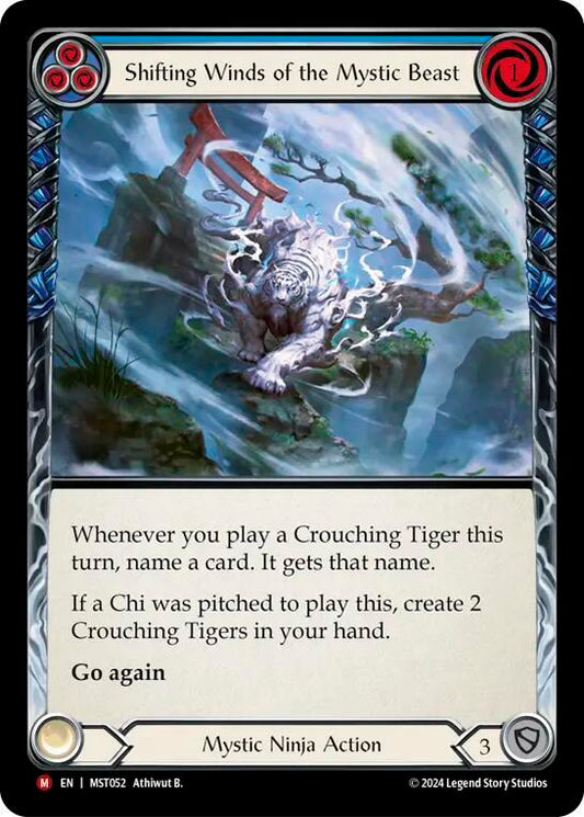 Shifting Winds of the Mystic Beast [MST052] (Part the Mistveil) Rainbow Foil
