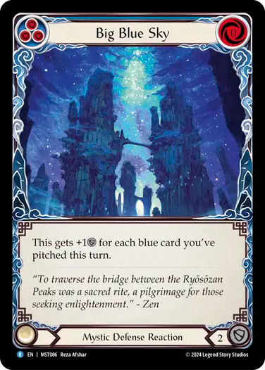 Big Blue Sky (Blue) [MST086] (Part the Mistveil)