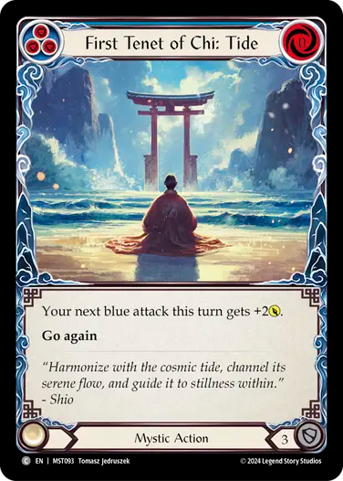 First Tenet of Chi: Tide (Yellow) [MST093] (Part the Mistveil)