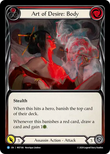 Art of Desire: Body (Red) [MST106] (Part the Mistveil)