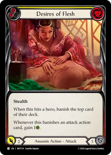 Desires of Flesh (Yellow) [MST119] (Part the Mistveil)