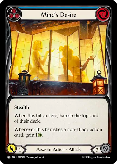 Mind’s Desire (Blue) [MST126] (Part the Mistveil)