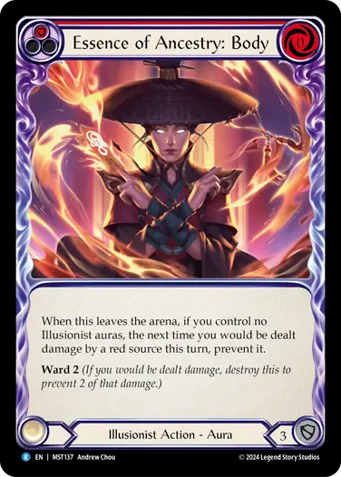 Essence of Ancestry: Body (Red) [MST137] (Part the Mistveil)