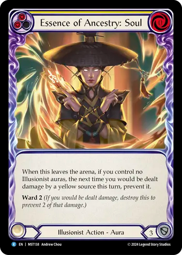 Essence of Ancestry: Soul (Yellow) [MST138] (Part the Mistveil)