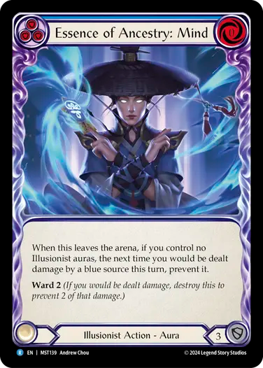 Essence of Ancestry: Mind (Blue) [MST139] (Part the Mistveil)