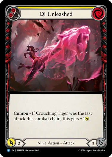 Qi Unleashed (Yellow) [MST168] (Part the Mistveil)