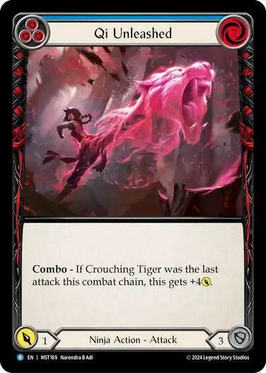 Qi Unleashed (Blue) [MST169] (Part the Mistveil)