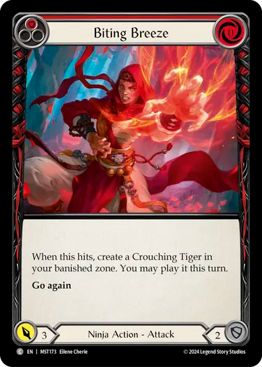 Biting Breeze (Red) [MST173] (Part the Mistveil)