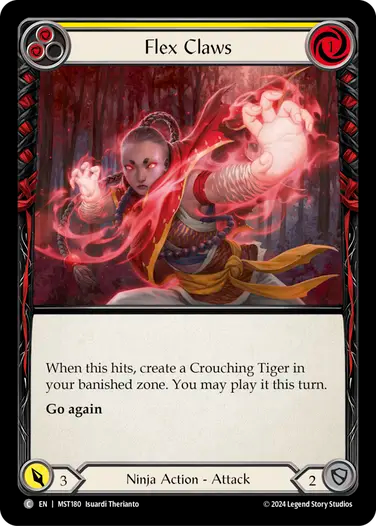 Flex Claws (Yellow) [MST180] (Part the Mistveil)