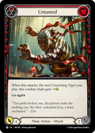 Untamed (Red) [MST185] (Part the Mistveil)