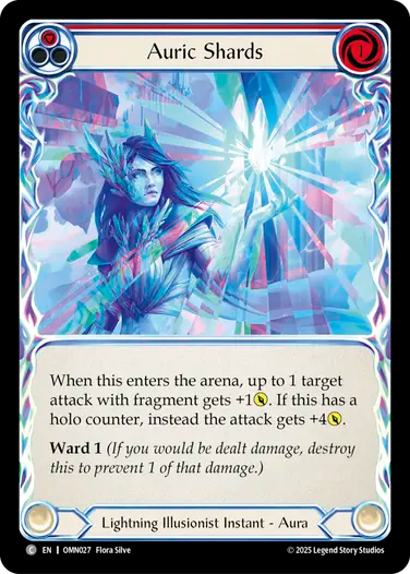 Auric Shards (Red) [OMN027] (Omens of the Third Age)