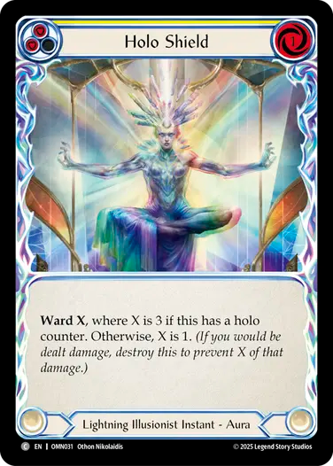 Holo Shield (Yellow) [OMN031] (Omens of the Third Age)