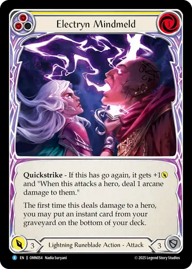 Electryn Mindmeld (Red) [OMN054] (Omens of the Third Age)