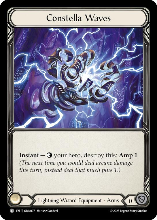 Constella Waves [OMN097] (Omens of the Third Age) Cold Foil