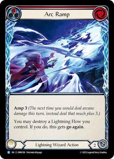 Arc Ramp (Red) [OMN100] (Omens of the Third Age)