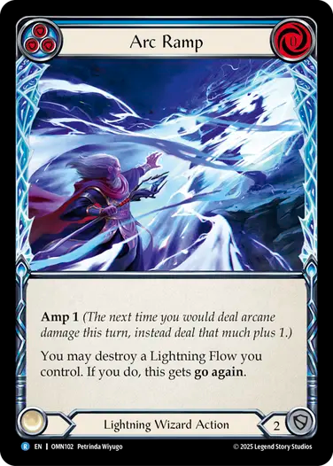 Arc Ramp (Blue) [OMN102] (Omens of the Third Age)