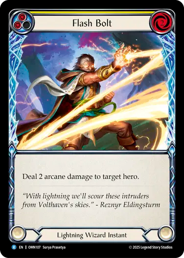 Flash Bolt (Yellow) [OMN107] (Omens of the Third Age)