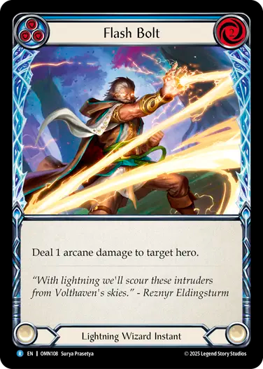 Flash Bolt (Blue) [OMN108] (Omens of the Third Age)