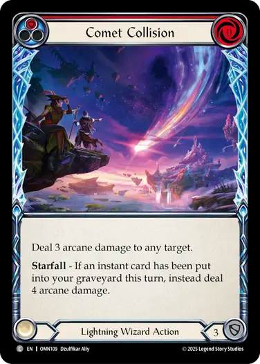 Comet Collision (Red) [OMN109] (Omens of the Third Age)