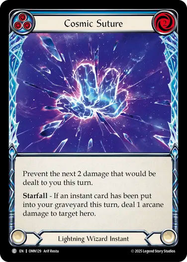 Cosmic Suture (Blue) [OMN129] (Omens of the Third Age)