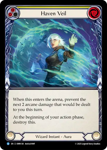 Haven Veil (Yellow) [OMN138] (Omens of the Third Age)