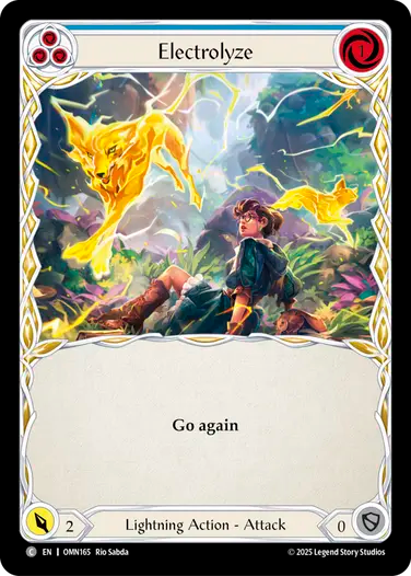 Electrolyze (Blue) [OMN165] (Omens of the Third Age)