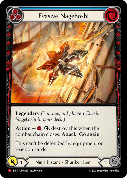 Evasive Nageboshi [OMN232] (Omens of the Third Age)