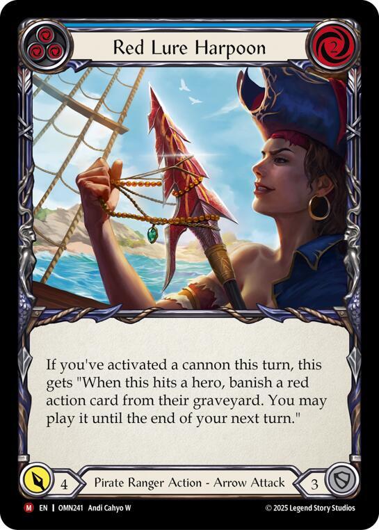 Red Lure Harpoon [OMN241] (Omens of the Third Age)