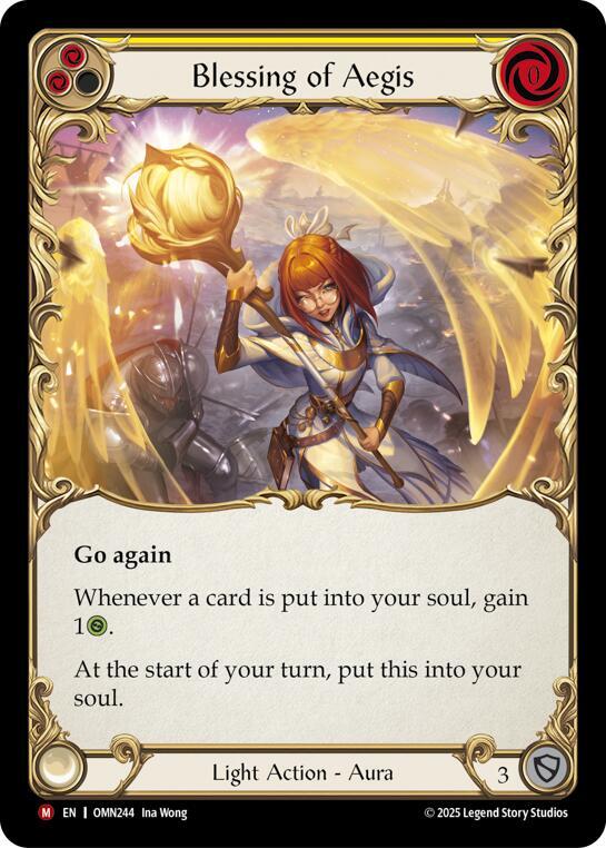 Blessing Of Aegis [OMN244] (Omens of the Third Age)