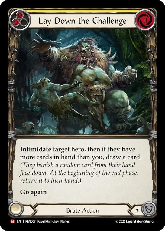 Lay Down The Challenge [PEN007] (Compendium of Rathe)