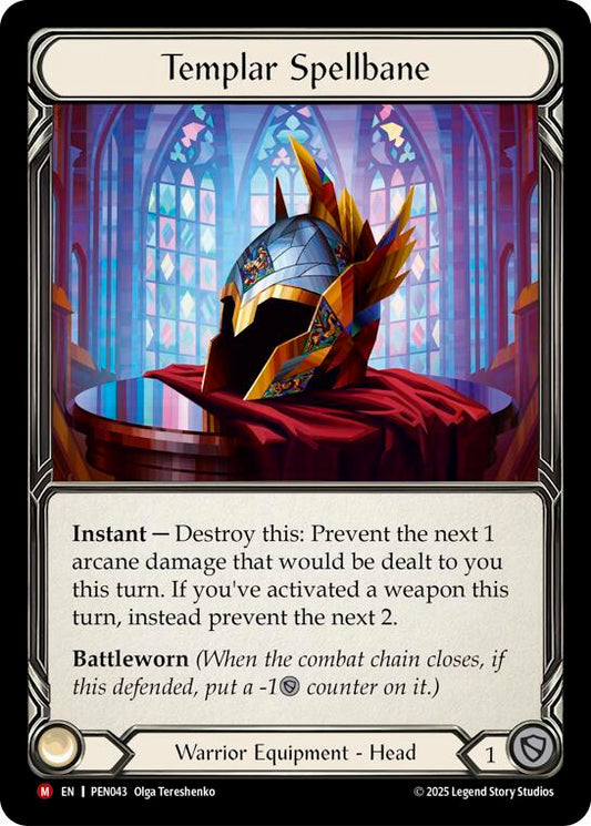 Templar Spellbane [PEN043] (Compendium of Rathe)
