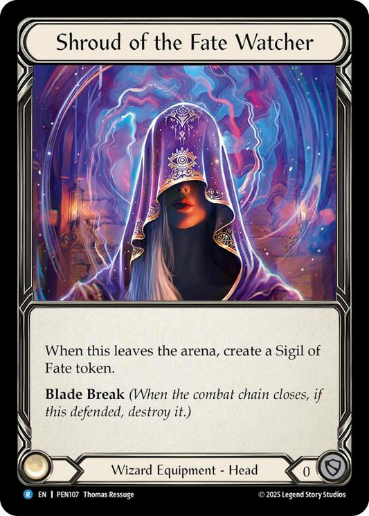 Shroud Of The Fate Watcher [PEN107] (Compendium of Rathe) Cold Foil
