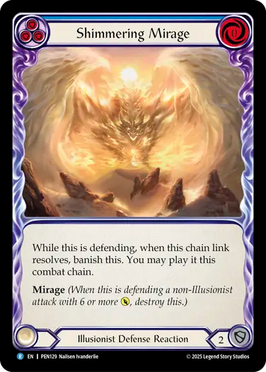 Shimmering Mirage (Blue) [PEN129] (Compendium of Rathe)