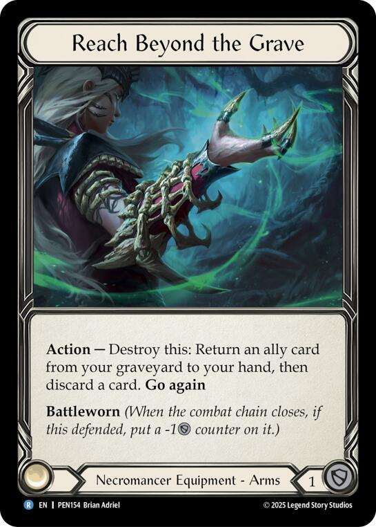 Reach Beyond The Grave [PEN154] (Compendium of Rathe) Cold Foil