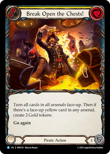 Break Open The Chests (Yellow) [PEN170] (Compendium of Rathe)