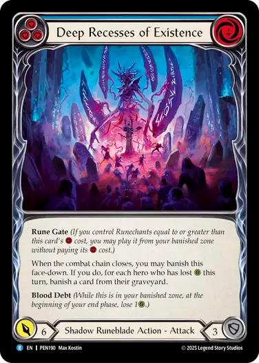 Deep Recesses Of Existence (Blue) [PEN190] (Compendium of Rathe)