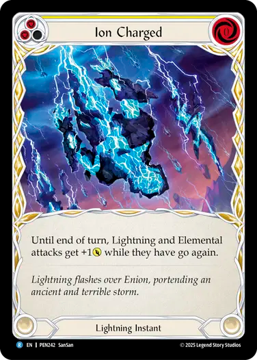 Ion Charged (Yellow) [PEN242] (Compendium of Rathe)