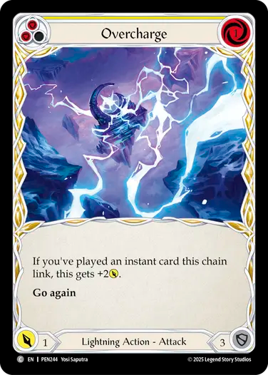 Overcharge (Yellow) [PEN244] (Compendium of Rathe)