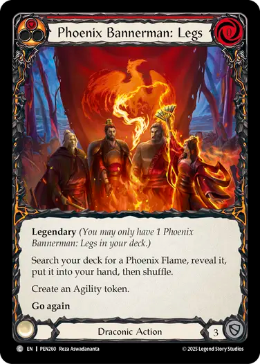 Phoenix Bannerman: Legs (Red) [PEN260] (Compendium of Rathe)