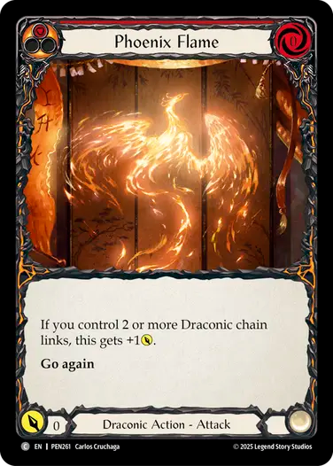 Phoenix Flame (Red) [PEN261] (Compendium of Rathe)