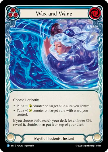 Wax And Wane (Blue) [PEN263] (Compendium of Rathe)