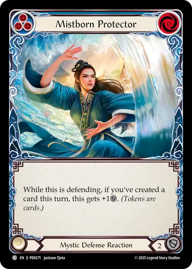 Mistborn Protector (Blue) [PEN271] (Compendium of Rathe)