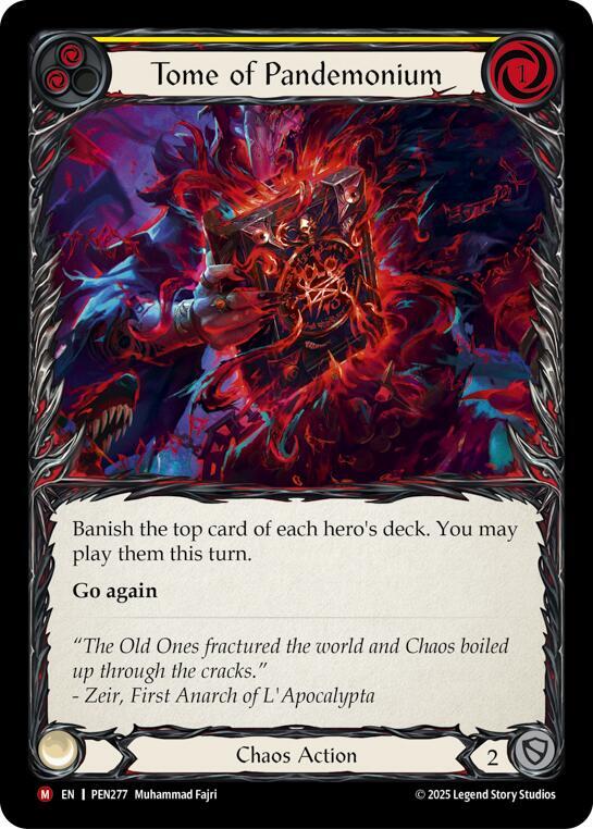 Tome Of Pandemonium (Yellow) [PEN27] (Compendium of Rathe