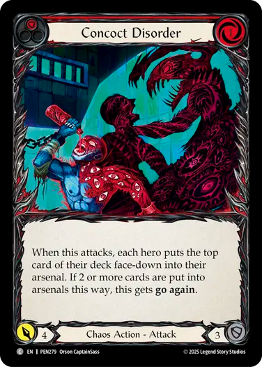Concoct Disorder (Red) [PEN279] (Compendium of Rathe)