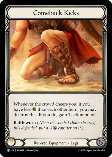 Comeback Kicks [PEN288] (Compendium of Rathe) Cold Foil