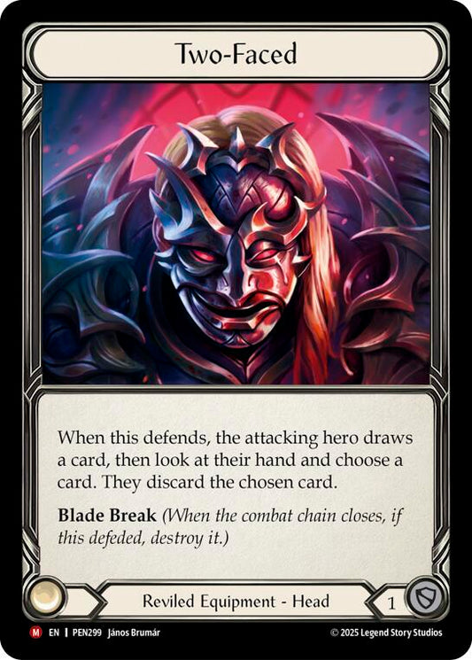 Two Faced [PEN299] (Compendium of Rathe) Cold Foil
