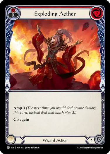 Exploding Aether (Red) [ROS192] (Rosetta)