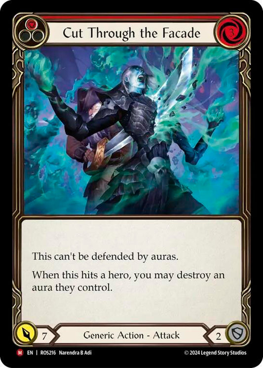 Cut Through the Facade [ROS169] (Rosetta) Rainbow Foil